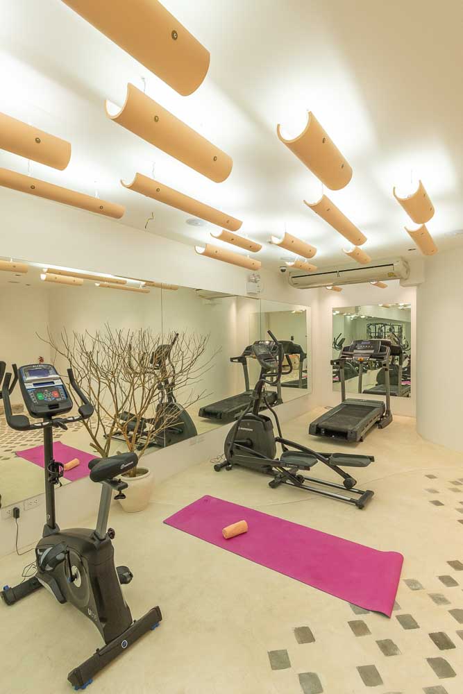 Ampersand resort wellness experience with a fitness center